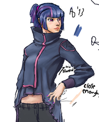 Size: 633x774 | Tagged: artist needed, safe, twilight sparkle, human, g4, female, humanized, solo