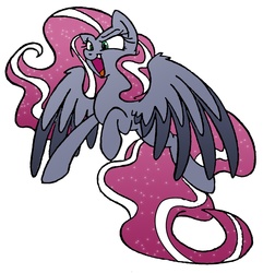 Size: 1637x1697 | Tagged: safe, artist:pinkamenaspy, fluttershy, g4, female, nightmare, nightmare fluttershy, nightmarified, solo