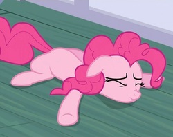 Size: 728x576 | Tagged: safe, screencap, pinkie pie, g4, female, scrunchy face, solo
