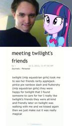 Size: 300x522 | Tagged: safe, twilight sparkle, human, equestria girls, g4, brony, irl, irl human, perverse sexual lust, photo, ponies in real life, shipping, text, waifu, wat