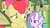 Size: 1920x1080 | Tagged: safe, screencap, apple bloom, diamond tiara, g4, scrunchy face