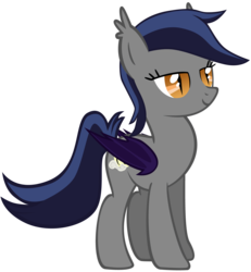 Size: 4611x5000 | Tagged: safe, artist:zee66, oc, oc only, oc:echo, bat pony, pony, g4, absurd resolution, simple background, solo, transparent background, vector