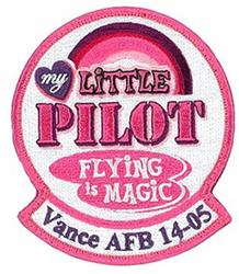 Size: 635x728 | Tagged: safe, human, air force, badge, irl, morale patch, my little pilot, patch, vance afb 14-05