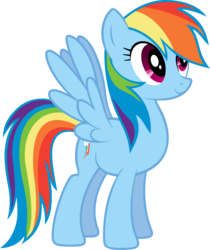 Size: 3112x3697 | Tagged: safe, artist:sunran80, rainbow dash, g4, female, simple background, solo, transparent background, vector