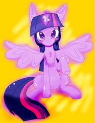 Size: 1024x1321 | Tagged: safe, artist:foxxarius, twilight sparkle, alicorn, pony, g4, female, mare, solo, twilight sparkle (alicorn)