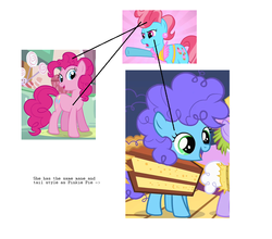 Size: 878x774 | Tagged: safe, blueberry cake, cup cake, pinkie pie, g4