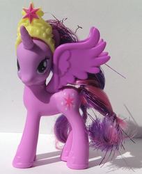 Size: 978x1200 | Tagged: safe, twilight sparkle, alicorn, pony, g4, brushable, female, irl, mare, palindrome get, photo, toy, twilight sparkle (alicorn)