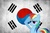 Size: 3000x2001 | Tagged: safe, rainbow dash, g4, female, flag, korea, rainbow dash salutes, salute, solo, south korea