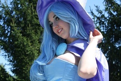 Size: 600x400 | Tagged: safe, artist:sarahn29, trixie, human, g4, cosplay, irl, irl human, photo, solo