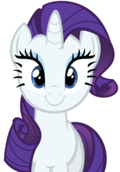 Size: 1280x1838 | Tagged: safe, artist:vivian reed, rarity, g4, cute, faic, female, looking at you, raribetes, simple background, solo, transparent background, vector