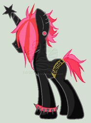 Size: 321x431 | Tagged: safe, artist:rainbowcolorz, oc, oc only, pony, unicorn, solo