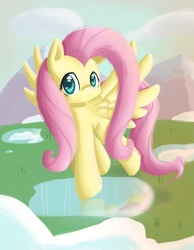 Size: 700x900 | Tagged: safe, artist:nerow94, fluttershy, g4, female, solo