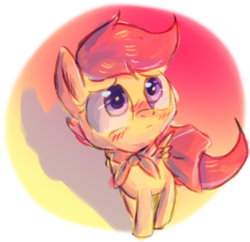 Size: 815x789 | Tagged: safe, artist:spanish-scoot, scootaloo, g4, female, solo