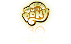 Size: 900x562 | Tagged: safe, artist:mysterymelt, edit, g4, 30th anniversary, logo, logo edit, my little pony logo, simple background, transparent background, vector