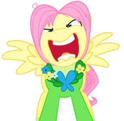 Size: 694x678 | Tagged: safe, artist:itoruna-the-platypus, fluttershy, g4, butterscotch, gala suit, rule 63, solo