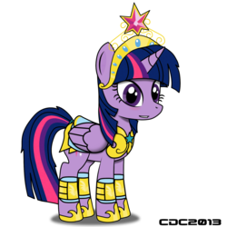 Size: 1280x1280 | Tagged: safe, artist:christiancerda, twilight sparkle, alicorn, pony, g4, armor, female, mare, royal guard, royal guard armor, simple background, solo, transparent background, twilight sparkle (alicorn)