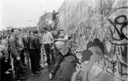 Size: 501x319 | Tagged: safe, pinkie pie, g4, berlin wall, irl, photo, ponies in real life