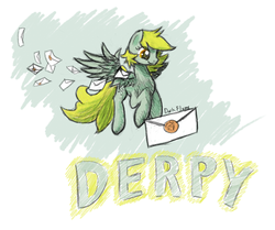 Size: 1088x910 | Tagged: safe, artist:darkflame75, derpy hooves, pegasus, pony, g4, female, mare, solo