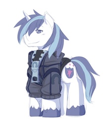 Size: 1280x1443 | Tagged: safe, artist:ende26, shining armor, g4, clothes, male, solo