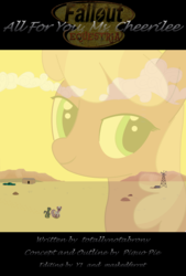 Size: 2700x4000 | Tagged: safe, artist:totallynotabronyfim, cheerilee, oc, fallout equestria, g4, cover art, wasteland