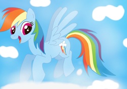 Size: 2000x1414 | Tagged: safe, artist:xuhurux, rainbow dash, g4, female, solo