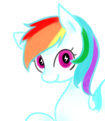 Size: 400x460 | Tagged: safe, artist:hito0811, rainbow dash, g4, female, solo