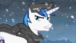 Size: 640x360 | Tagged: safe, screencap, shining armor, g4, male, meme, solo, youtube caption