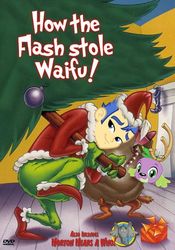 Size: 480x684 | Tagged: safe, flash sentry, spike, dog, equestria girls, g4, exploitable meme, flash sentry savior of the universe, flashface, horton hears a who, how the grinch stole christmas, meme, parody, spike the dog, title card, waifu thief