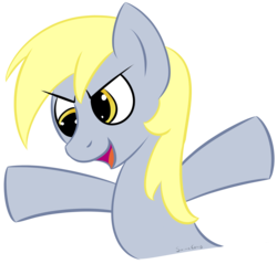Size: 1500x1431 | Tagged: safe, artist:saine grey, derpy hooves, pegasus, pony, g4, female, mare, solo
