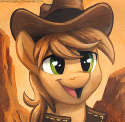 Size: 500x487 | Tagged: safe, artist:kenket, artist:spainfischer, braeburn, earth pony, pony, g4, male, solo, square series