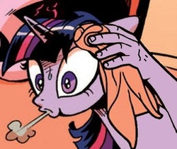 Size: 272x229 | Tagged: safe, twilight sparkle, g4, female, reaction image, solo