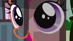Size: 1280x720 | Tagged: safe, artist:dtkraus, edit, scootaloo, g4, close-up, extreme close-up, female, invisibility, invisible, solo, wat