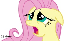 Size: 1280x720 | Tagged: safe, artist:eccentric bloodstone, fluttershy, g4, crying, female, solo