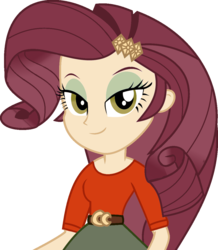 Size: 1024x1177 | Tagged: safe, normal norman, rarity, equestria girls, g4, background human, clothes swap, female, palette swap, solo