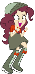 Size: 1664x3496 | Tagged: safe, normal norman, pinkie pie, equestria girls, g4, background human, clothes swap, female, palette swap, solo