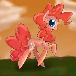 Size: 2000x2000 | Tagged: safe, artist:zokkili, pinkie pie, g4, female, pixiv, solo