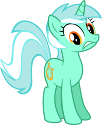 Size: 6050x7386 | Tagged: safe, artist:millennial dan, lyra heartstrings, pony, unicorn, g4, absurd resolution, female, mare, simple background, solo, transparent background, vector