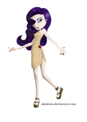 Size: 721x1014 | Tagged: safe, artist:abskiem, rarity, human, g4, female, humanized, solo