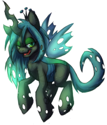 Size: 584x683 | Tagged: safe, artist:xnir0x, queen chrysalis, changeling, changeling queen, g4, crown, female, jewelry, regalia, simple background, solo, transparent background