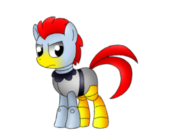 Size: 1013x788 | Tagged: safe, artist:spice5400, pony, adventures of sonic the hedgehog, ponified, scratch (aosth), simple background, solo, sonic the hedgehog (series), transparent background