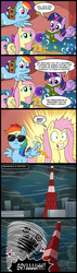 Size: 628x2200 | Tagged: safe, artist:madmax, fluttershy, rainbow dash, twilight sparkle, alicorn, butterfly, pegasus, pony, g4, bed, bedroom, book, butterfly effect, comic, dialogue, female, glasses, golden oaks library, horn, japan, juice, library, lying down, mare, night, nippon, on back, orange juice, prone, shocked, smiling, spanking, speech bubble, spread wings, straw, sunglasses, text, tornado, twilight sparkle (alicorn), wings
