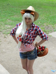 Size: 3000x4000 | Tagged: safe, artist:ohjayfmamaniac, applejack, human, g4, cosplay, irl, irl human, photo, solo