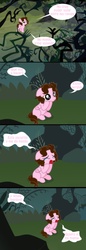 Size: 1236x3613 | Tagged: safe, artist:shinta-girl, oc, oc only, oc:shinta pony, comic, spanish