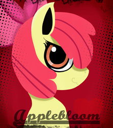 Size: 1174x1322 | Tagged: safe, artist:vendetatj, apple bloom, g4, female, solo