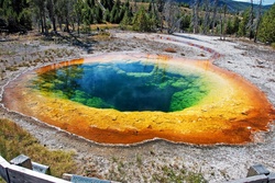 Size: 1024x685 | Tagged: safe, double rainboom, barely pony related, irl, no pony, photo, sonic rainboom, yellowstone national park