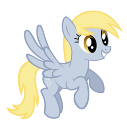 Size: 3700x3600 | Tagged: safe, artist:ikillyou121, derpy hooves, pegasus, pony, g4, .psd available, female, happy, high res, mare, simple background, solo, transparent background, underp, vector