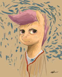 Size: 800x988 | Tagged: safe, artist:ninthsphere, scootaloo, g4, female, solo