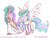 Size: 1179x897 | Tagged: safe, princess celestia, human, g4, 30 minute art challenge, human ponidox, humanized