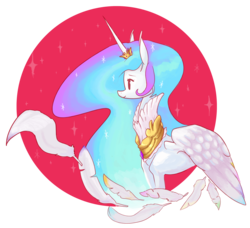 Size: 2628x2396 | Tagged: safe, artist:twitchykismet, princess celestia, g4, female, solo