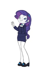 Size: 651x1020 | Tagged: safe, artist:carnifex, rarity, equestria girls, g4, explicit source, female, solo